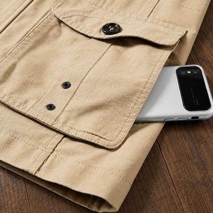 Modern Hooded Utility Jacket