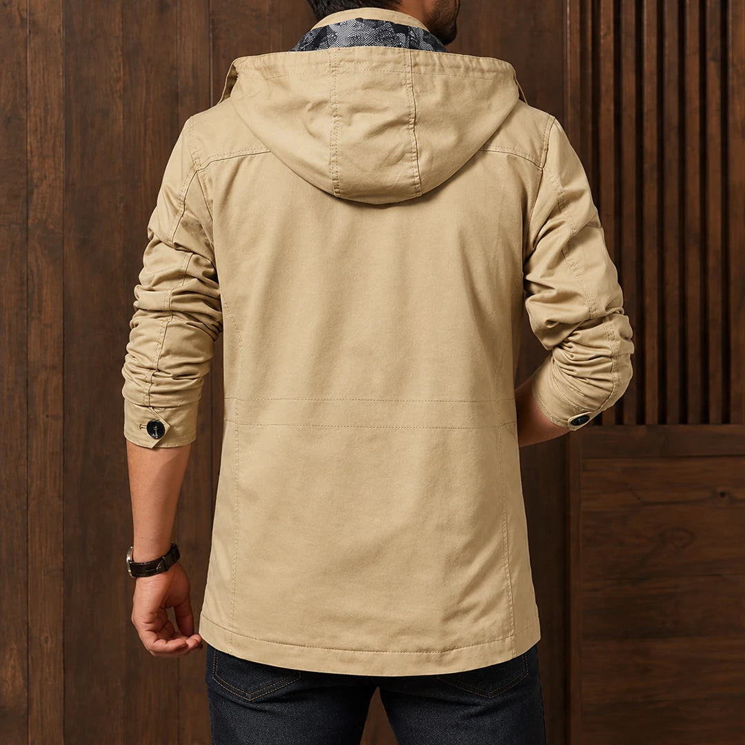 Modern Hooded Utility Jacket