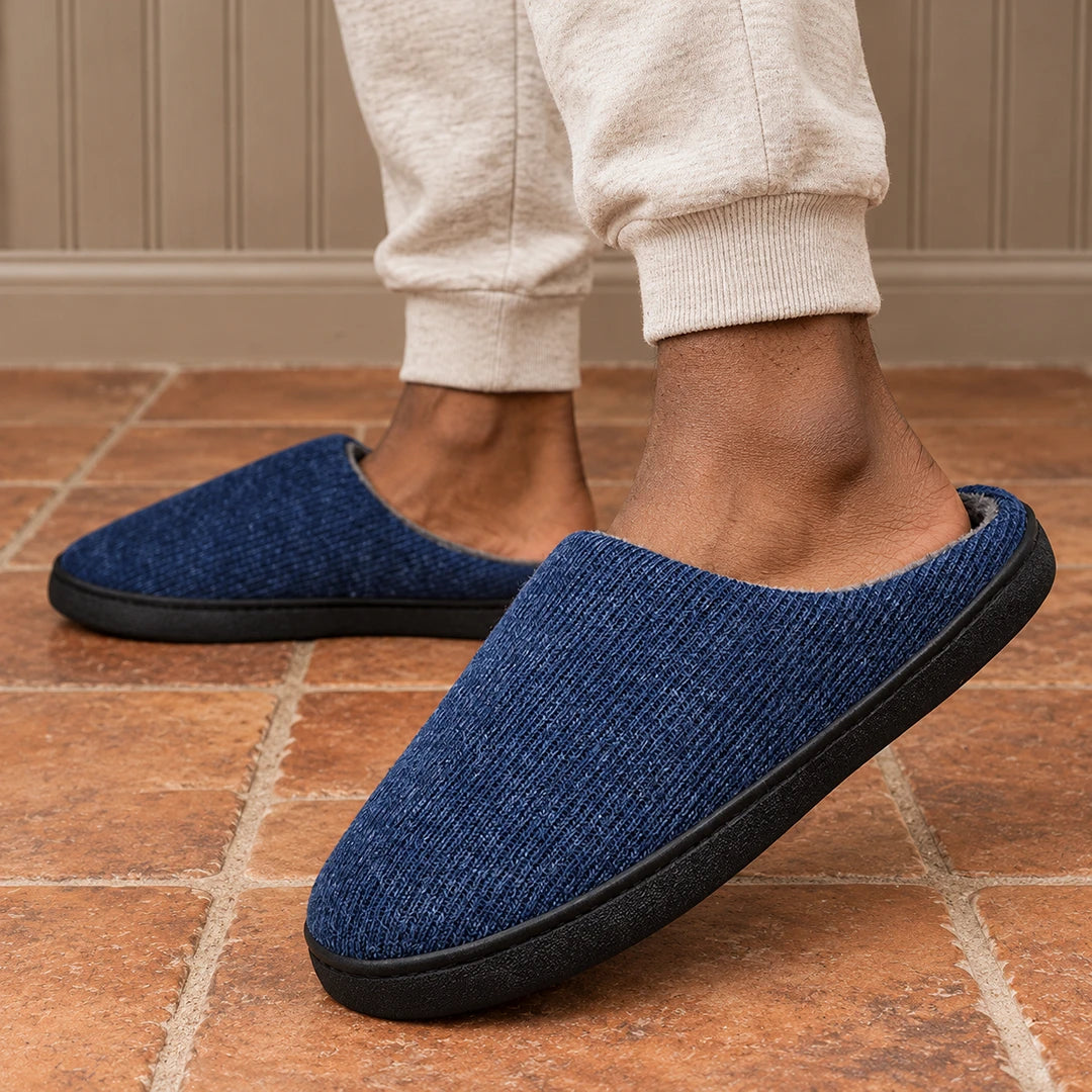 Modern Knit Slippers