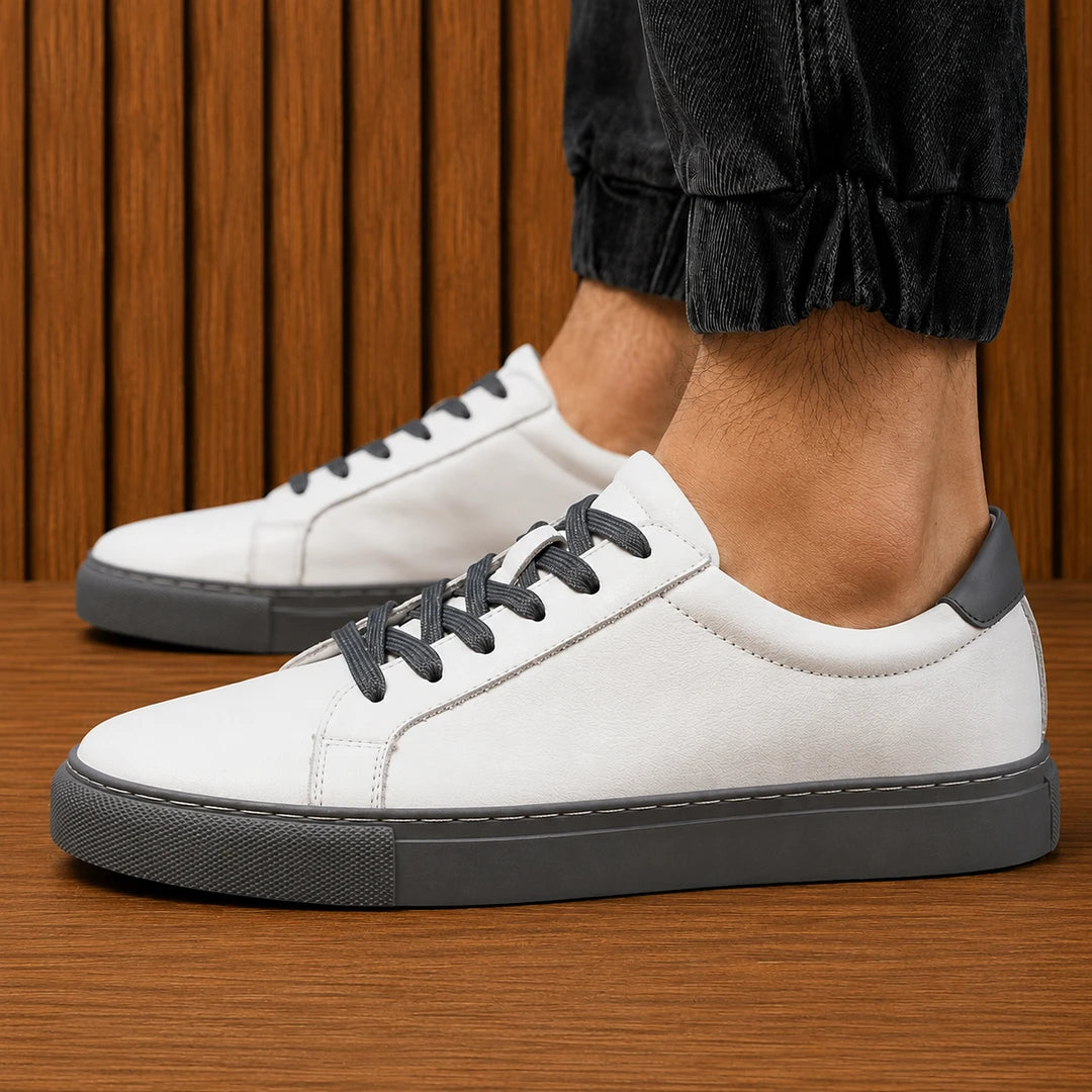 Modern Leather Court Sneakers