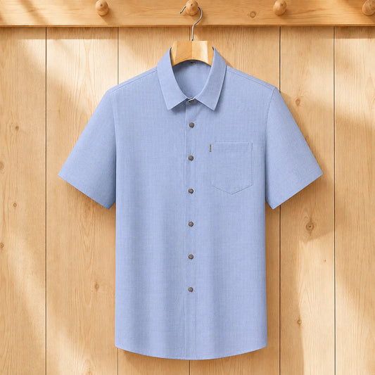 Modern Lightweight Button Shirt
