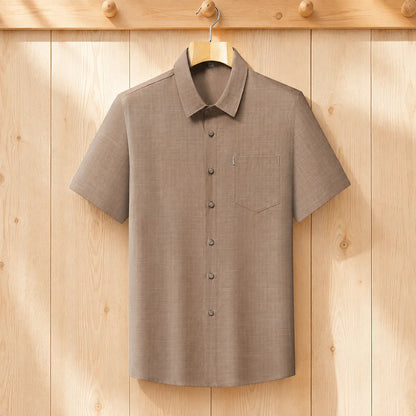 Modern Lightweight Button Shirt