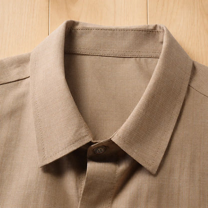 Modern Lightweight Button Shirt
