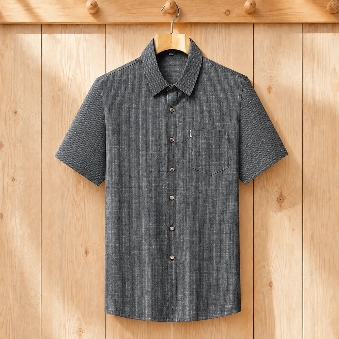 Modern Lightweight Button Shirt