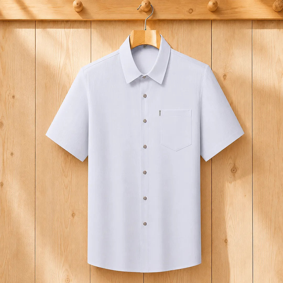 Modern Lightweight Button Shirt