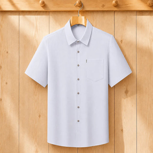 Modern Lightweight Button Shirt