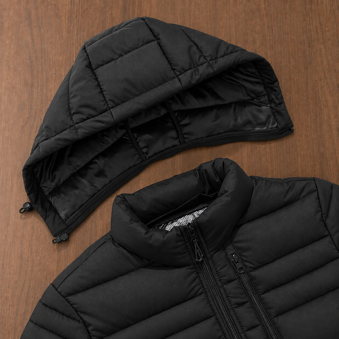 Modern Padded Hooded Jacket