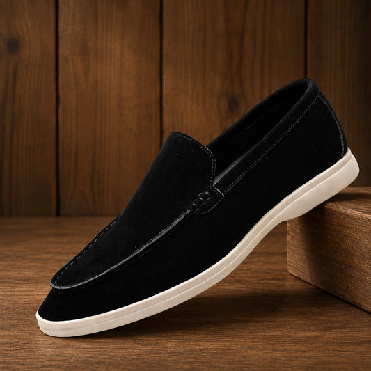 Modern Suede Loafers