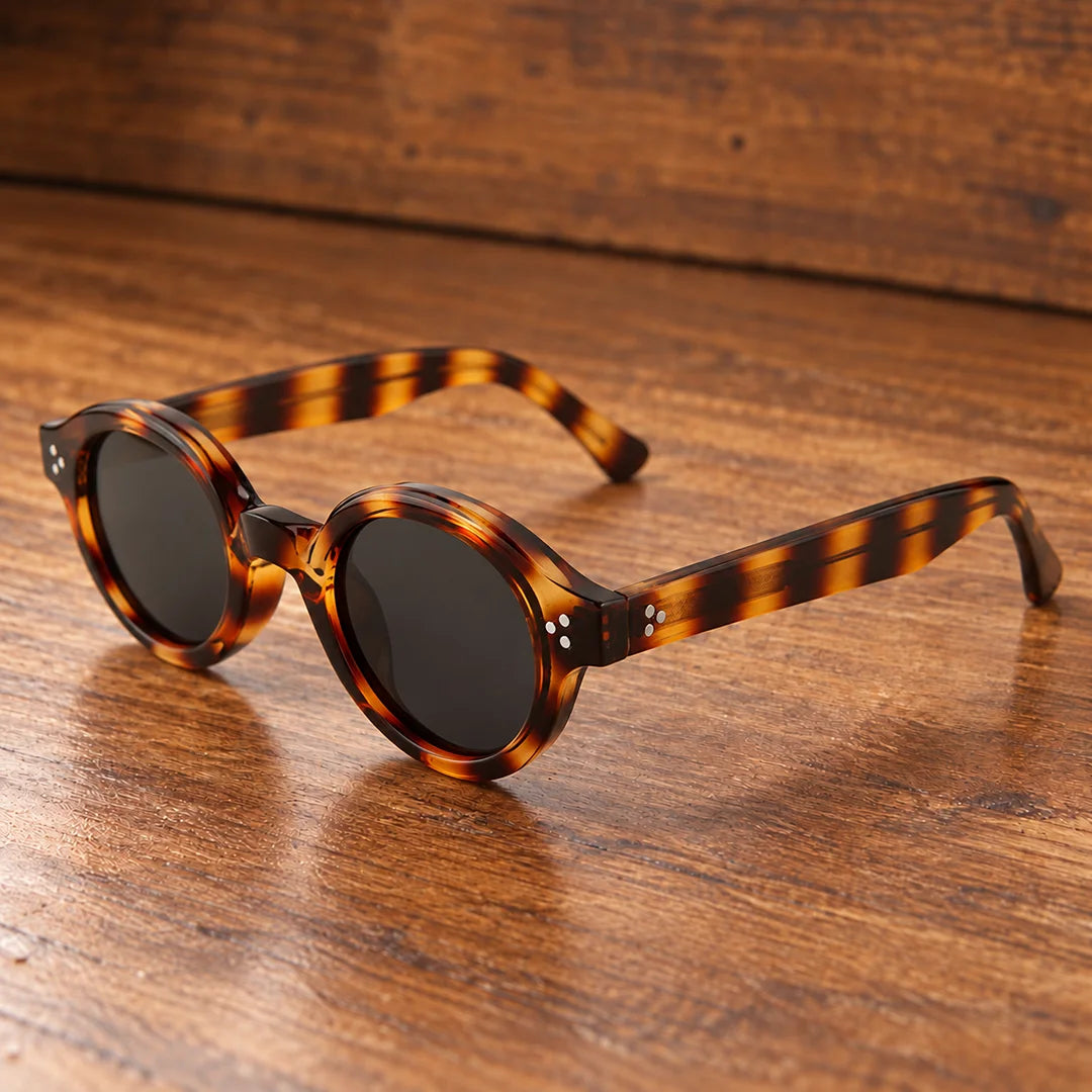 Modern Round Frame Sunglasses