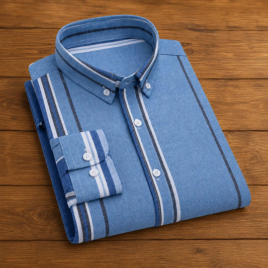 Modern Striped Casual Shirt