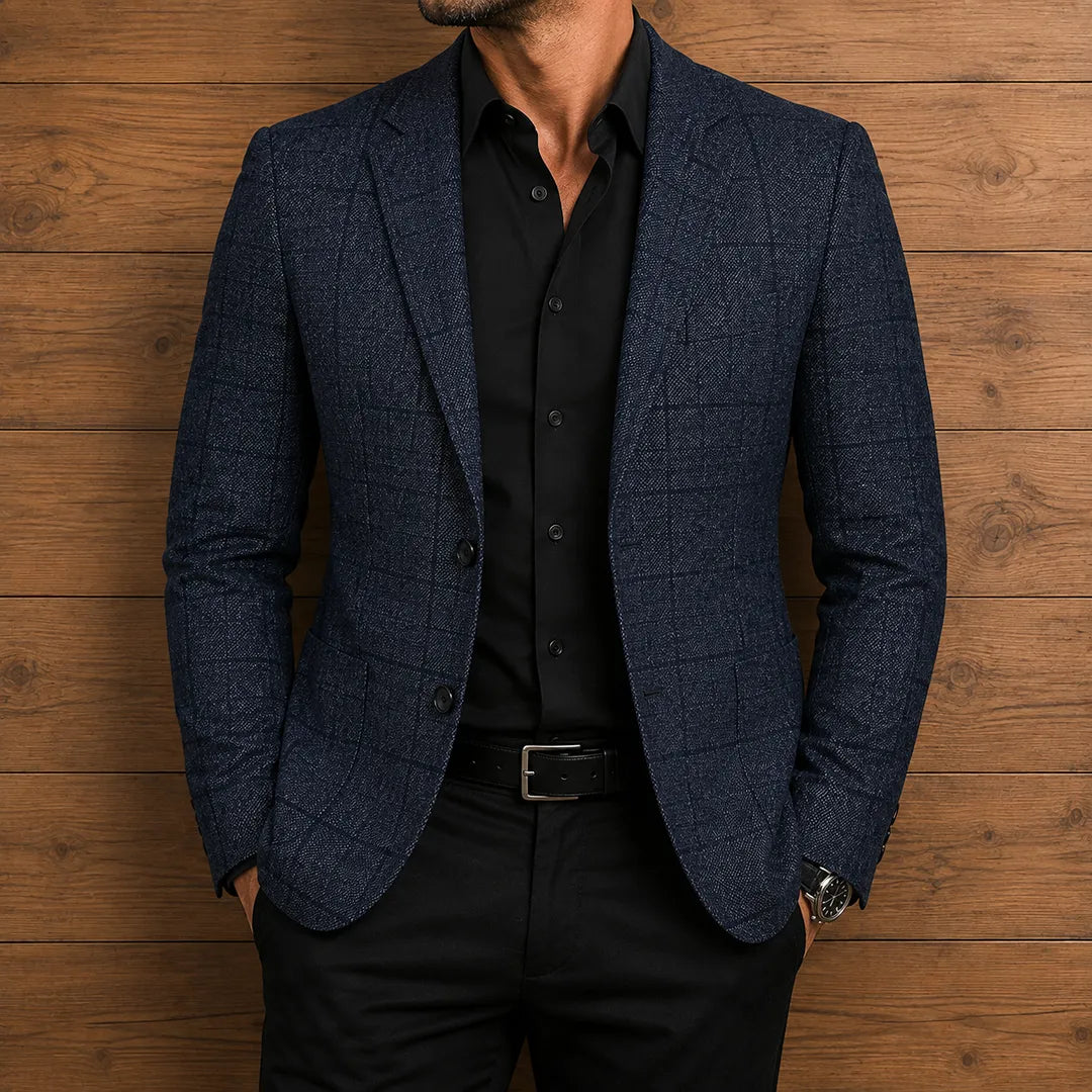 Modern Textured Blazer