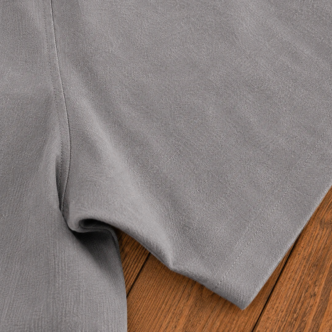 Modern Textured Button Shirt