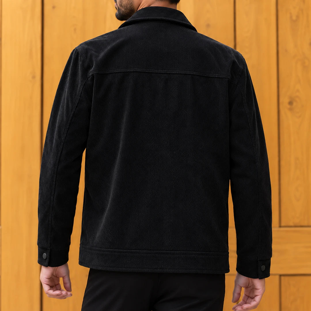 Modern Textured Casual Jacket