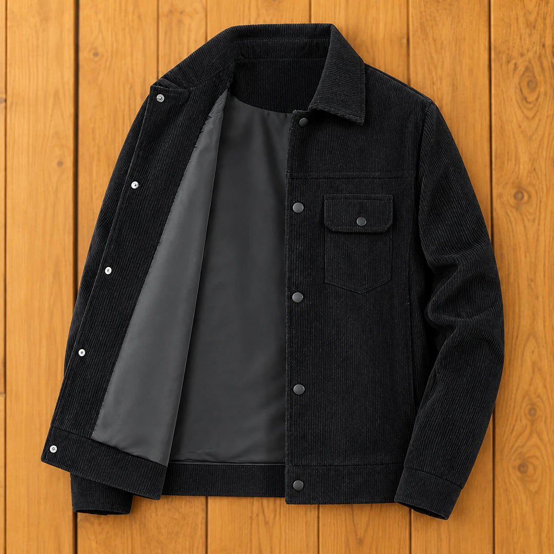Modern Textured Casual Jacket