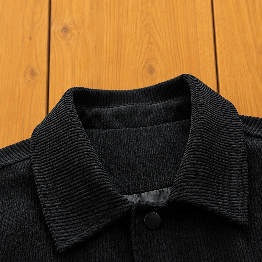 Modern Textured Casual Jacket