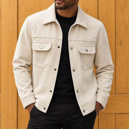 Modern Textured Casual Jacket