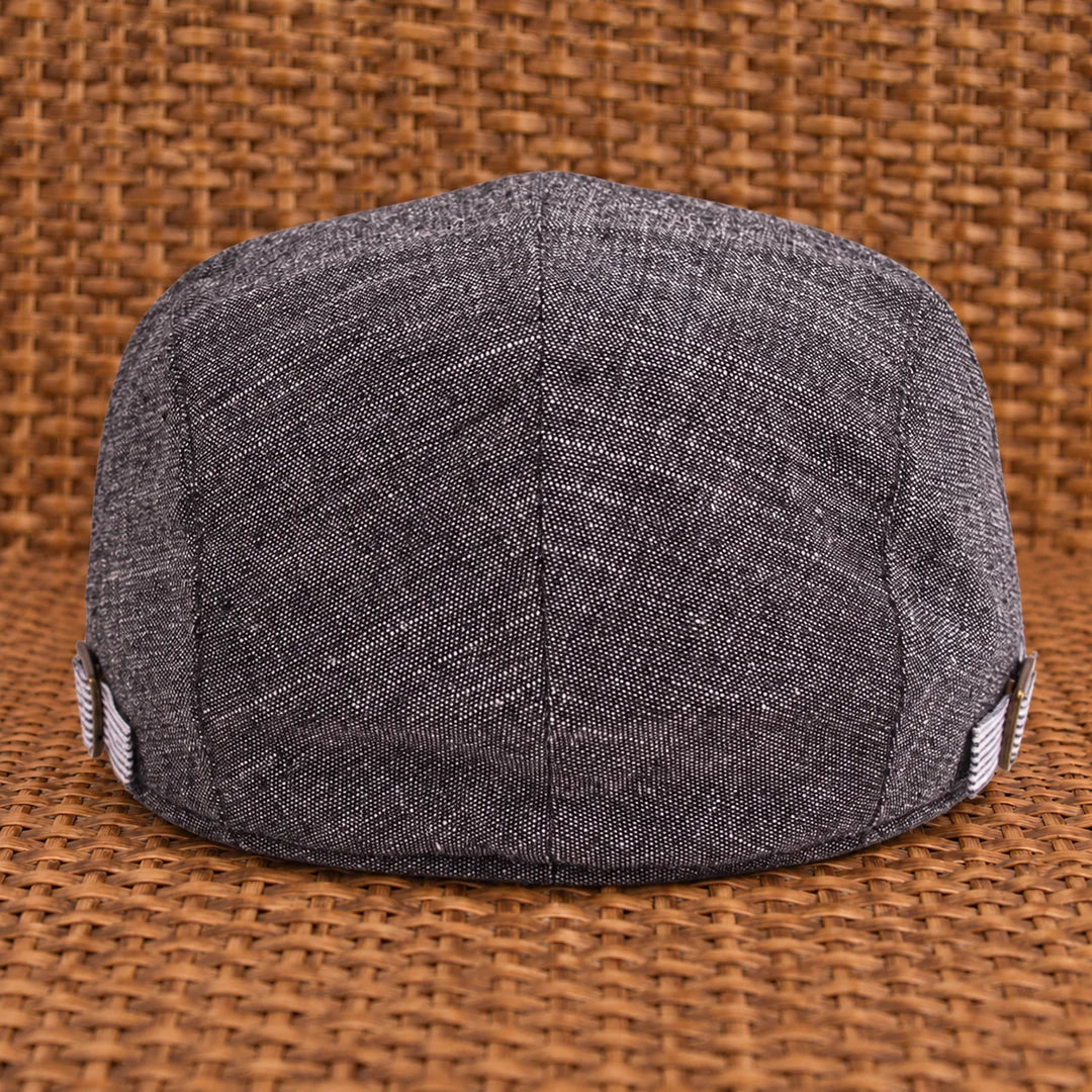 Modern Textured Flat Cap