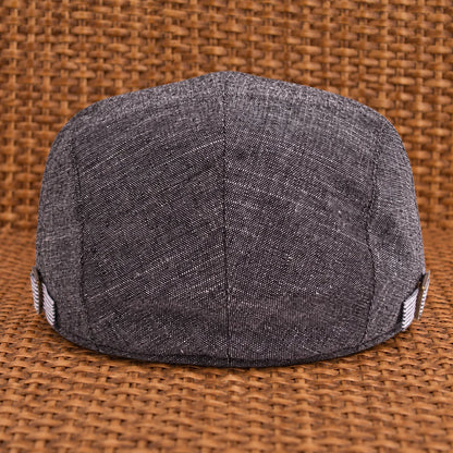 Modern Textured Flat Cap