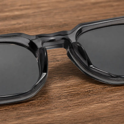 Modern Textured Frame Sunglasses