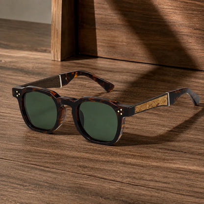 Modern Textured Frame Sunglasses