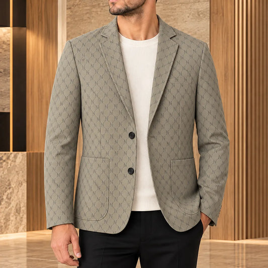 Monogram Casual Blazer