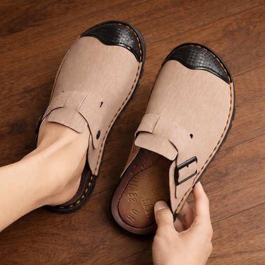 Buckle Strap Mules