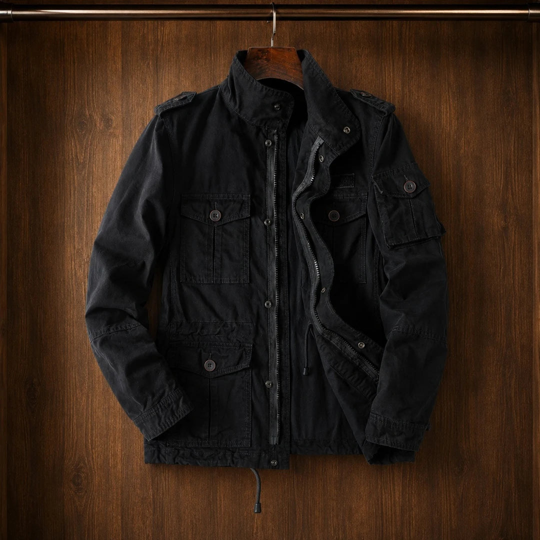 Multi-Pocket Utility Jacket