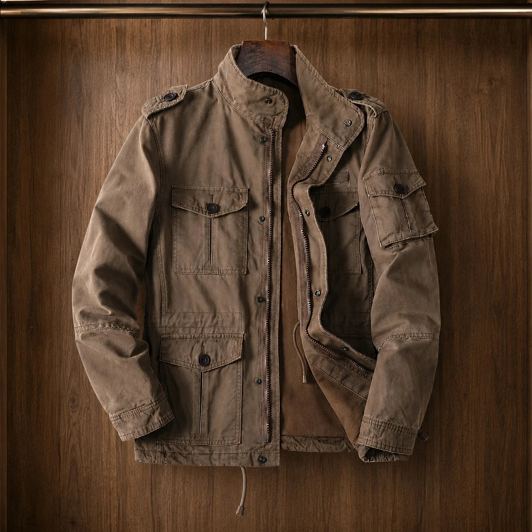 Multi-Pocket Utility Jacket