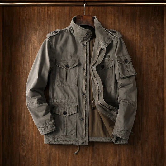 Multi-Pocket Utility Jacket