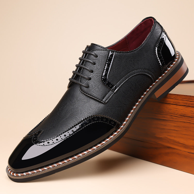 TWO-TONE FORMAL OXFORDS SHOES