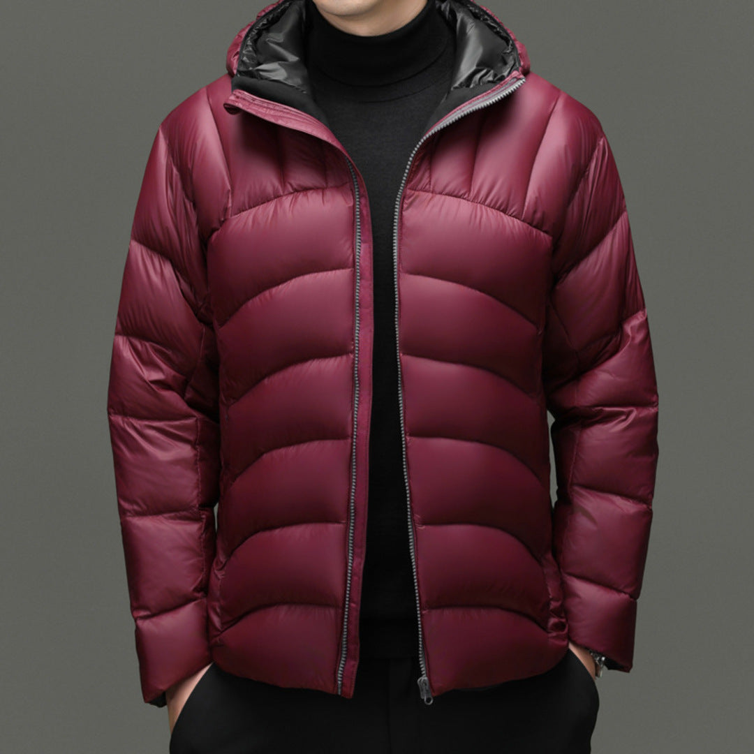 PREMIUM HOODED DOWN COAT