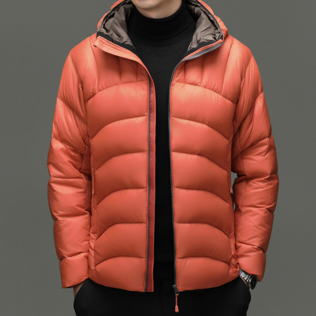 PREMIUM HOODED DOWN COAT