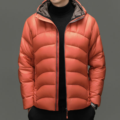 PREMIUM HOODED DOWN COAT