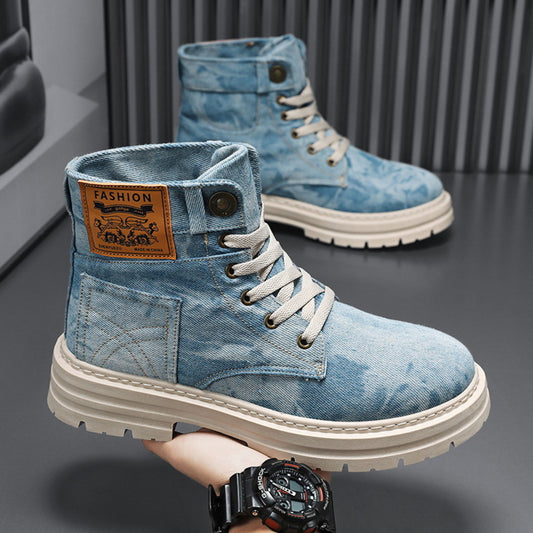 Streetwear Denim Boots