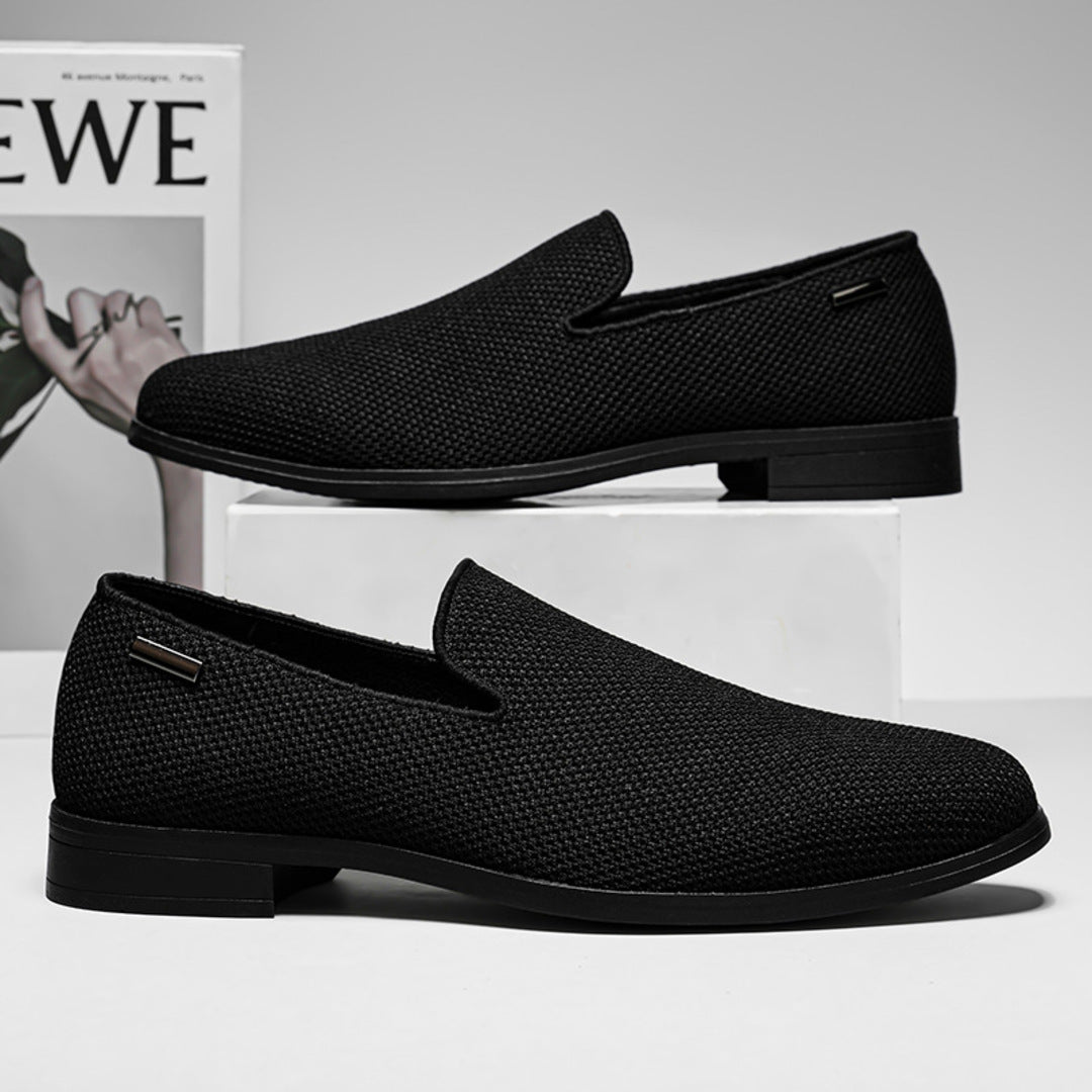 Breathable Knit Loafers