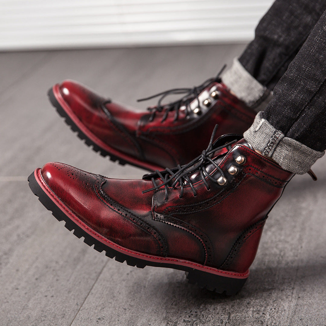 Retro Lace Boots