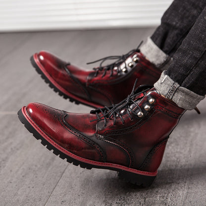 Retro Lace Boots