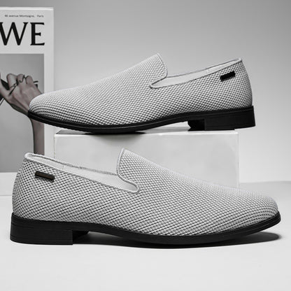 Breathable Knit Loafers