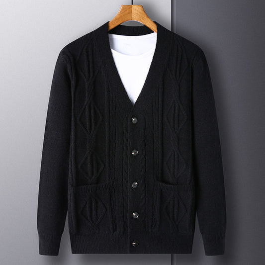 Textured Knit Cardigan