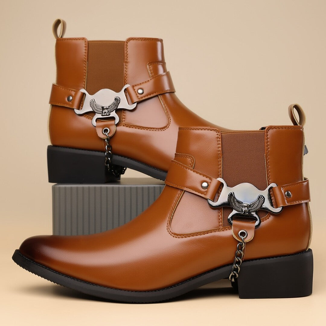 High-Top Ankle Boots