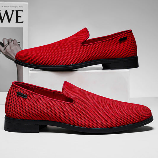 Breathable Knit Loafers