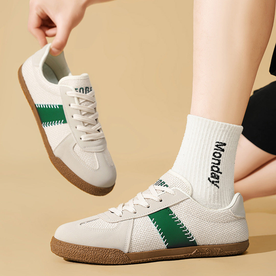 RETRO STRIPE CASUAL SNEAKERS