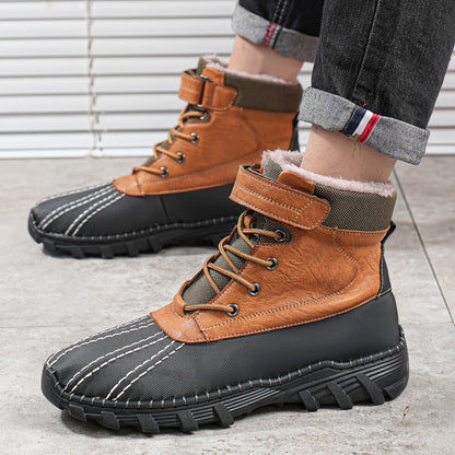 HIGH-TOP SNOW BOOTS