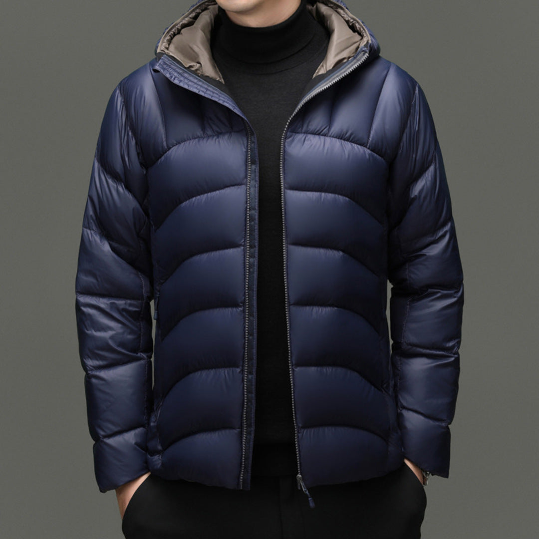 PREMIUM HOODED DOWN COAT