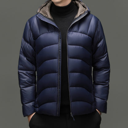 PREMIUM HOODED DOWN COAT