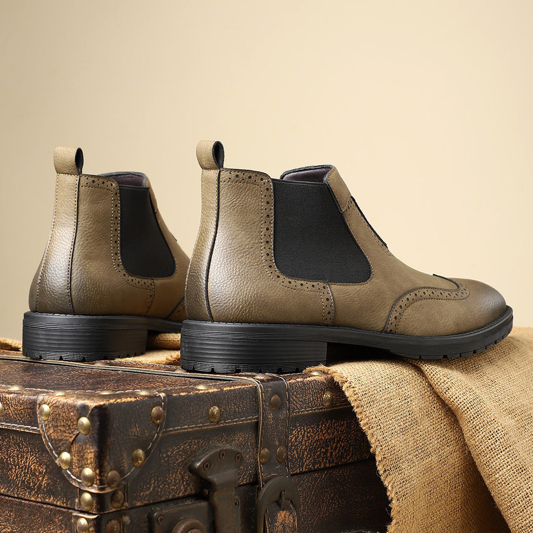 Leather Chelsea Boots
