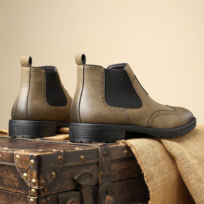 Leather Chelsea Boots