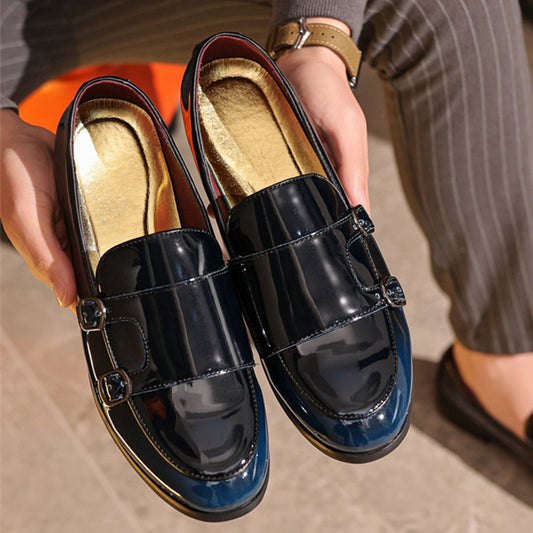 Elegant Double Buckle Loafers