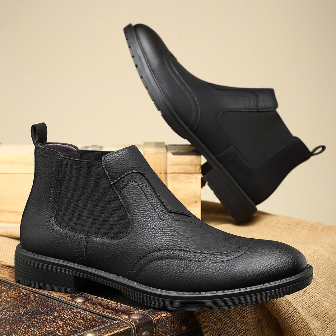 Leather Chelsea Boots