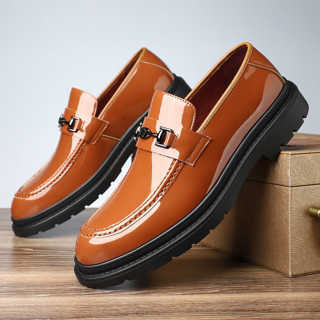 CLASSIC POLISHED BUSINESS LOAFERS
